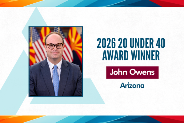 NASCA Press Release: John Owens Announced as 2026 20 Under 40 Award Winner