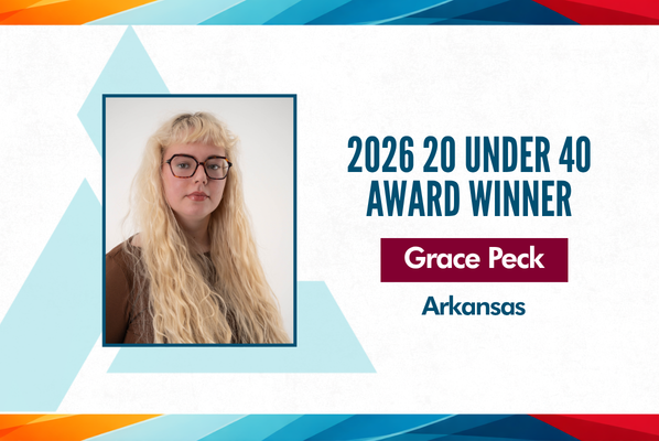 NASCA Press Release: Grace Peck Announced as 2026 20 Under 40 Award Winner