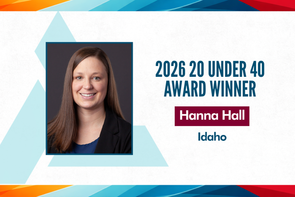 NASCA Press Release: Hanna Hall Announced as 2026 20 Under 40 Award Winner