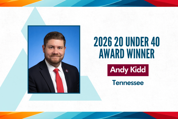 NASCA Press Release: Andy Kidd Announced as 2026 20 Under 40 Award Winner