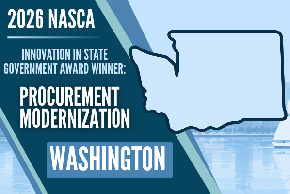 NASCA Press Release: Washington Bidder Contract Guide Announced as 2026 Innovation in State Government: Procurement Modernization Award Recipient