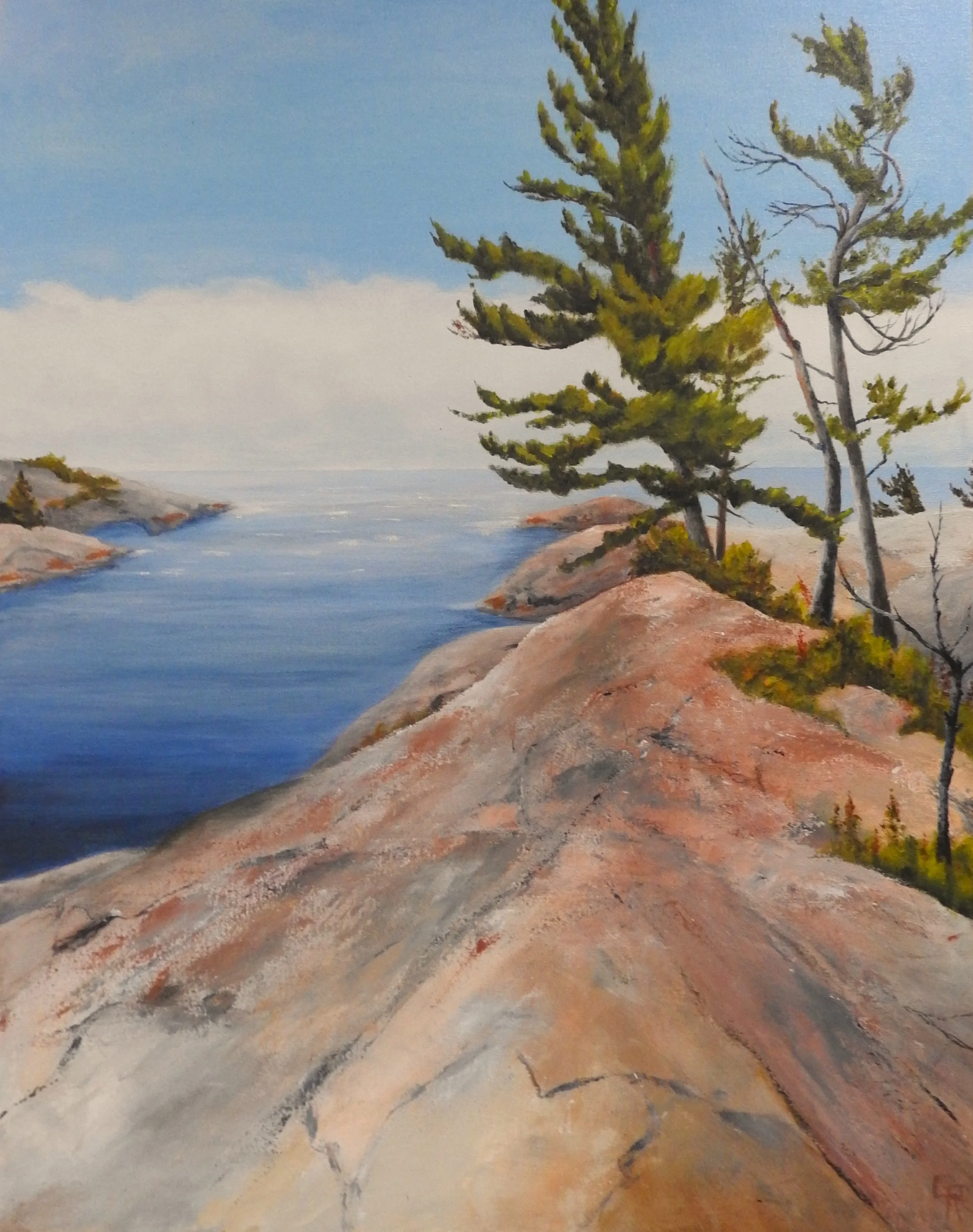 Ridge (24 x 30, acrylic) SOLD