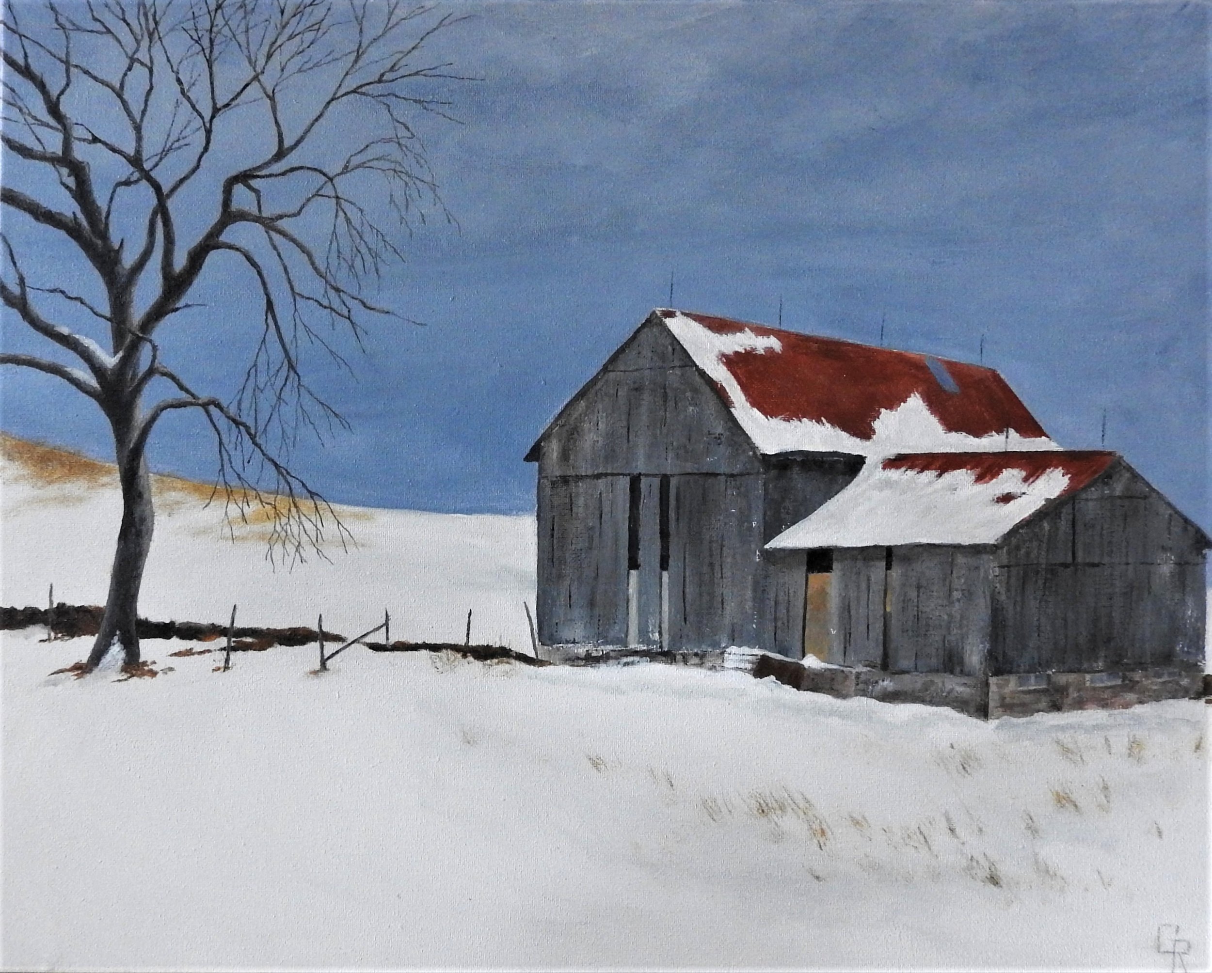 Glen Huron (24 x 18, acrylic -SOLD)