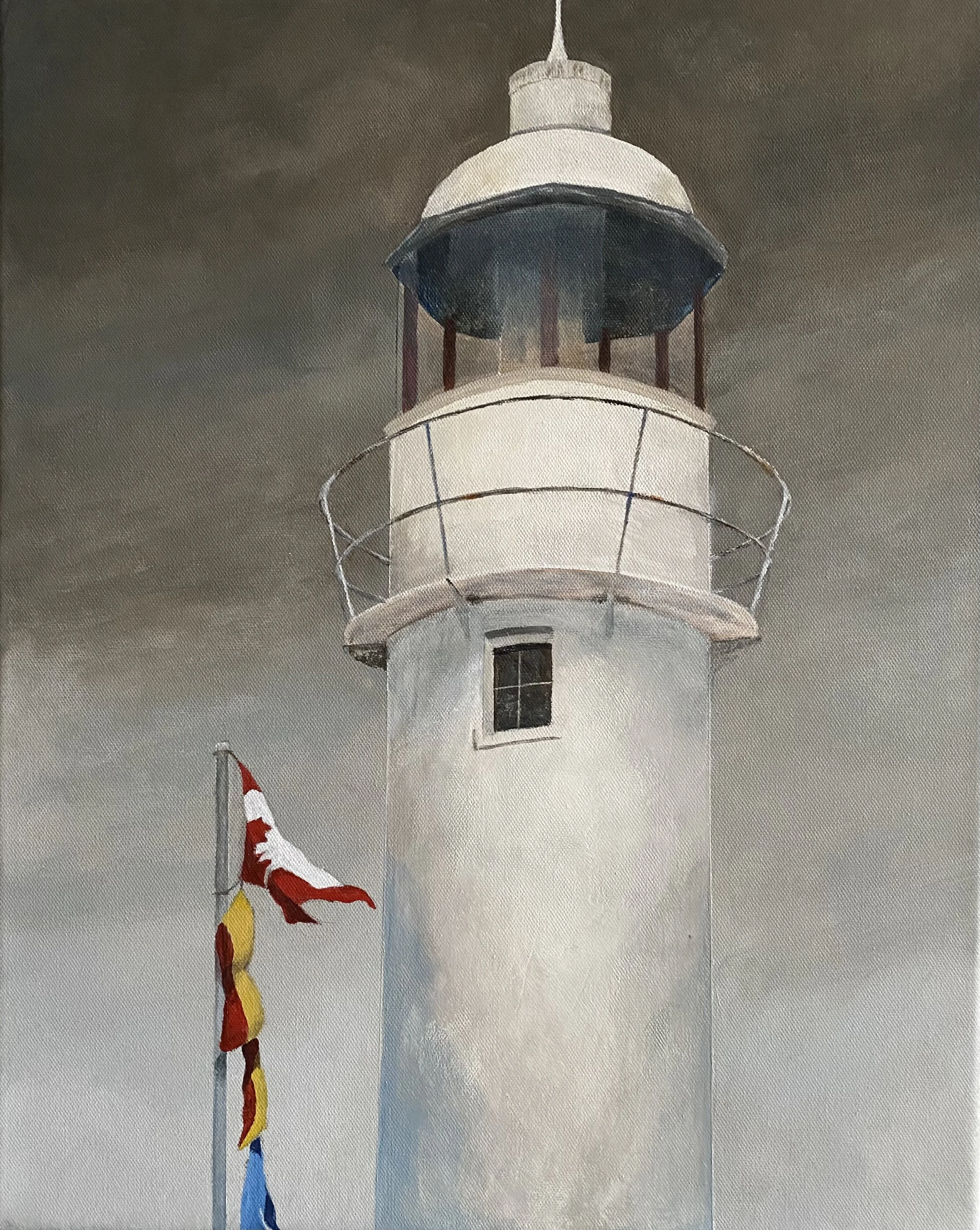 Gathering Storm (24"x30", actylic) SOLD