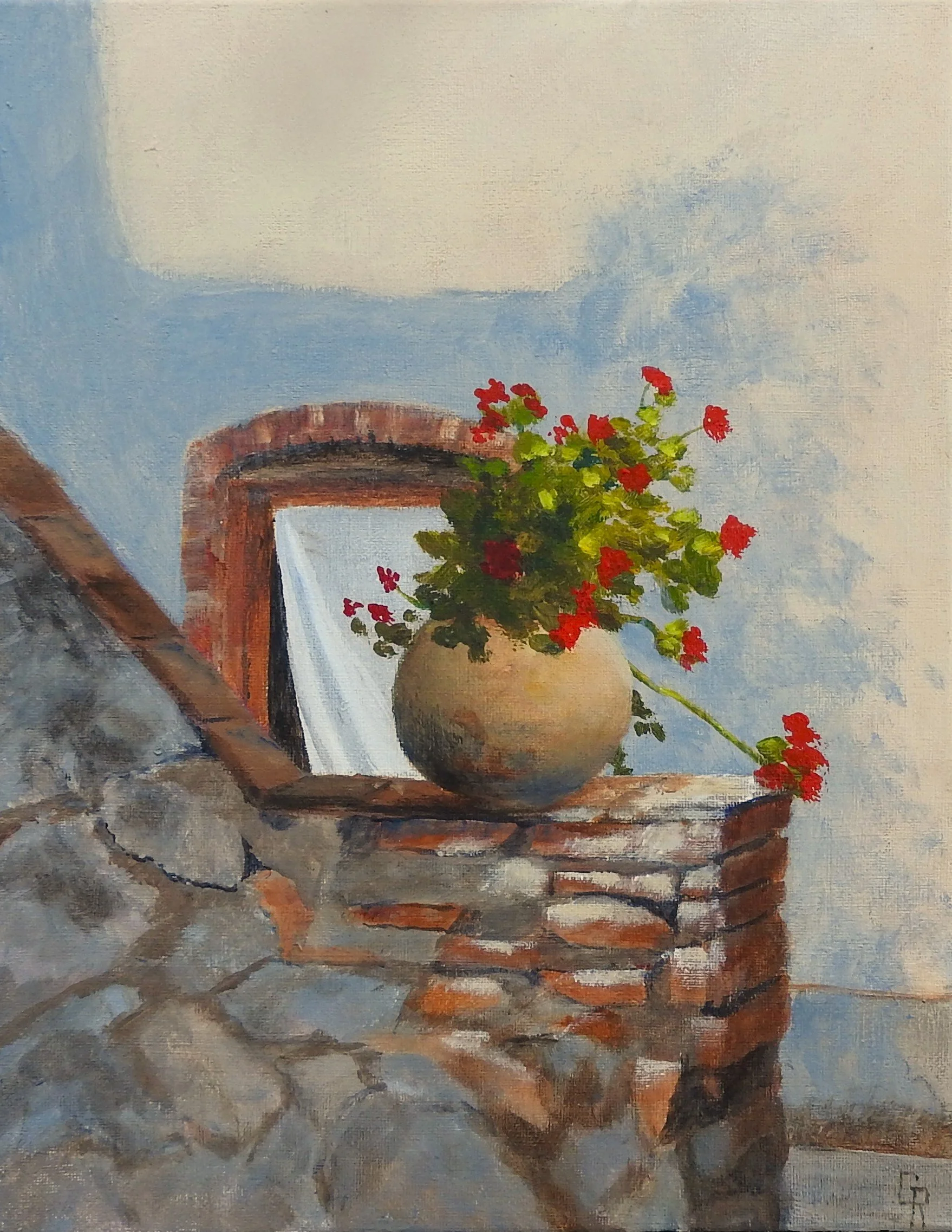 Wallflowers (14 x 11, acrylic) AVAILABLE $150.00 CAN