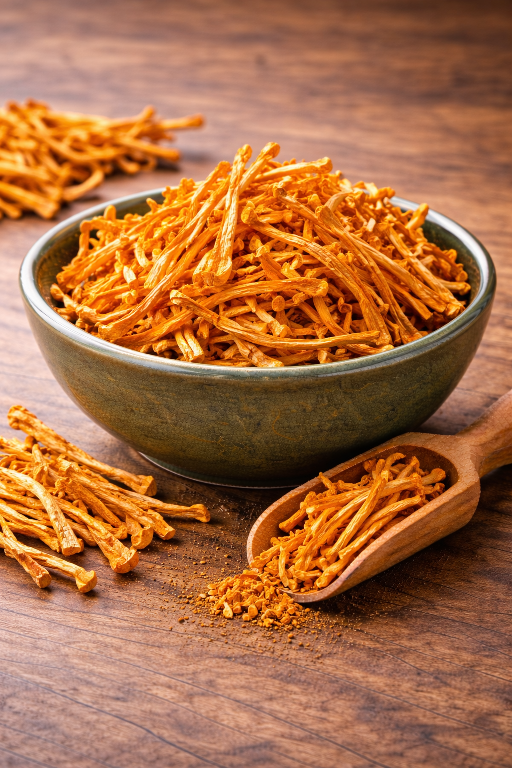 Cordyceps Militaris Dried Mushroom | Chong Cao Hua Energy Support