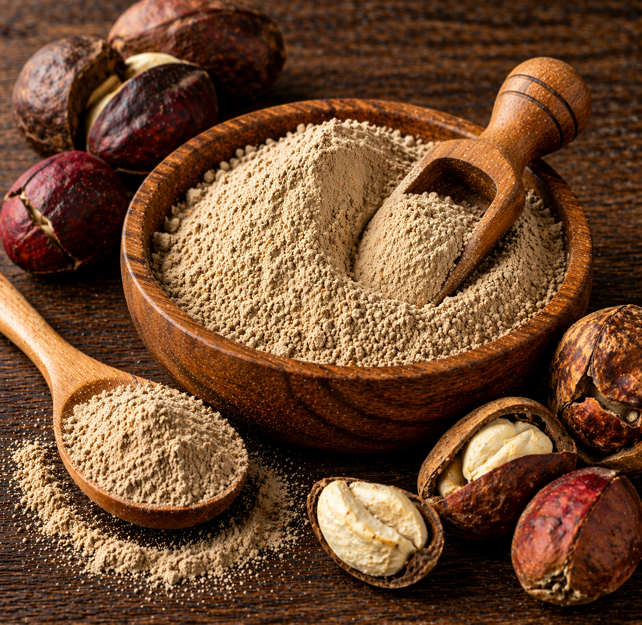 Kola Nut Powder | Cola acuminata Herbal Powder