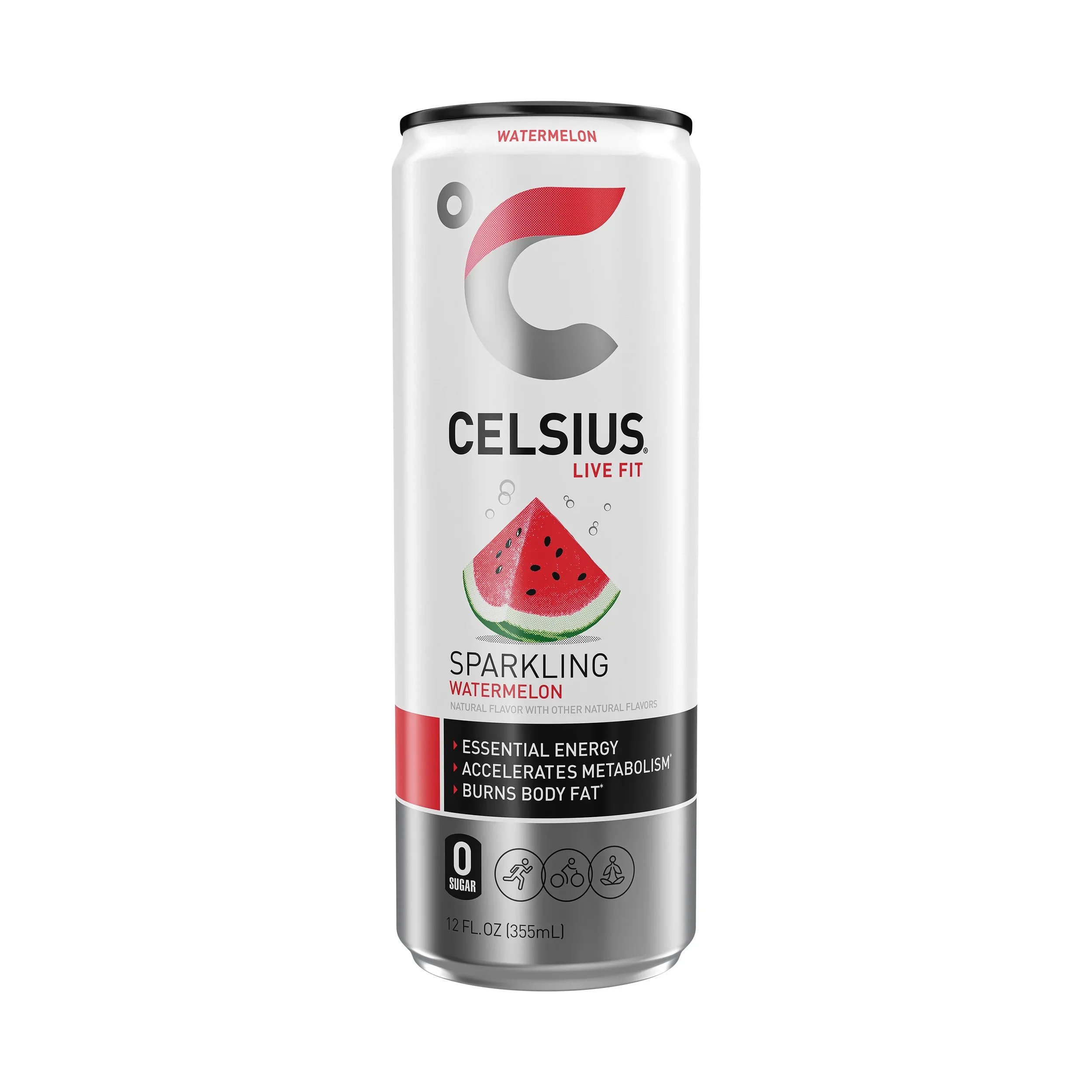 CELSIUS Essential Energy Drink 12 oz – Zero Sugar Functional Energy