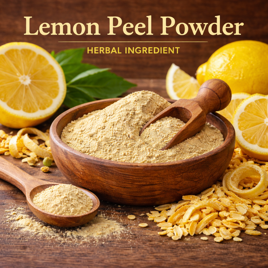 Lemon Peel Powder | Citrus limon Herbal Powder