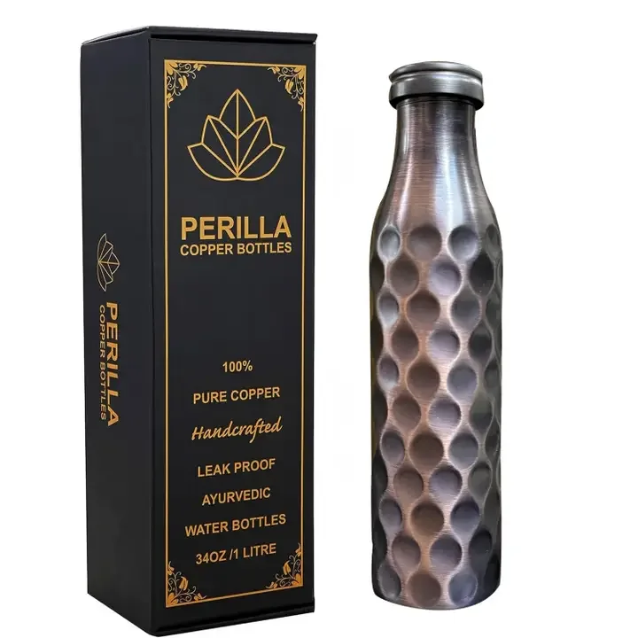 Copper Water Bottle 32.12 oz