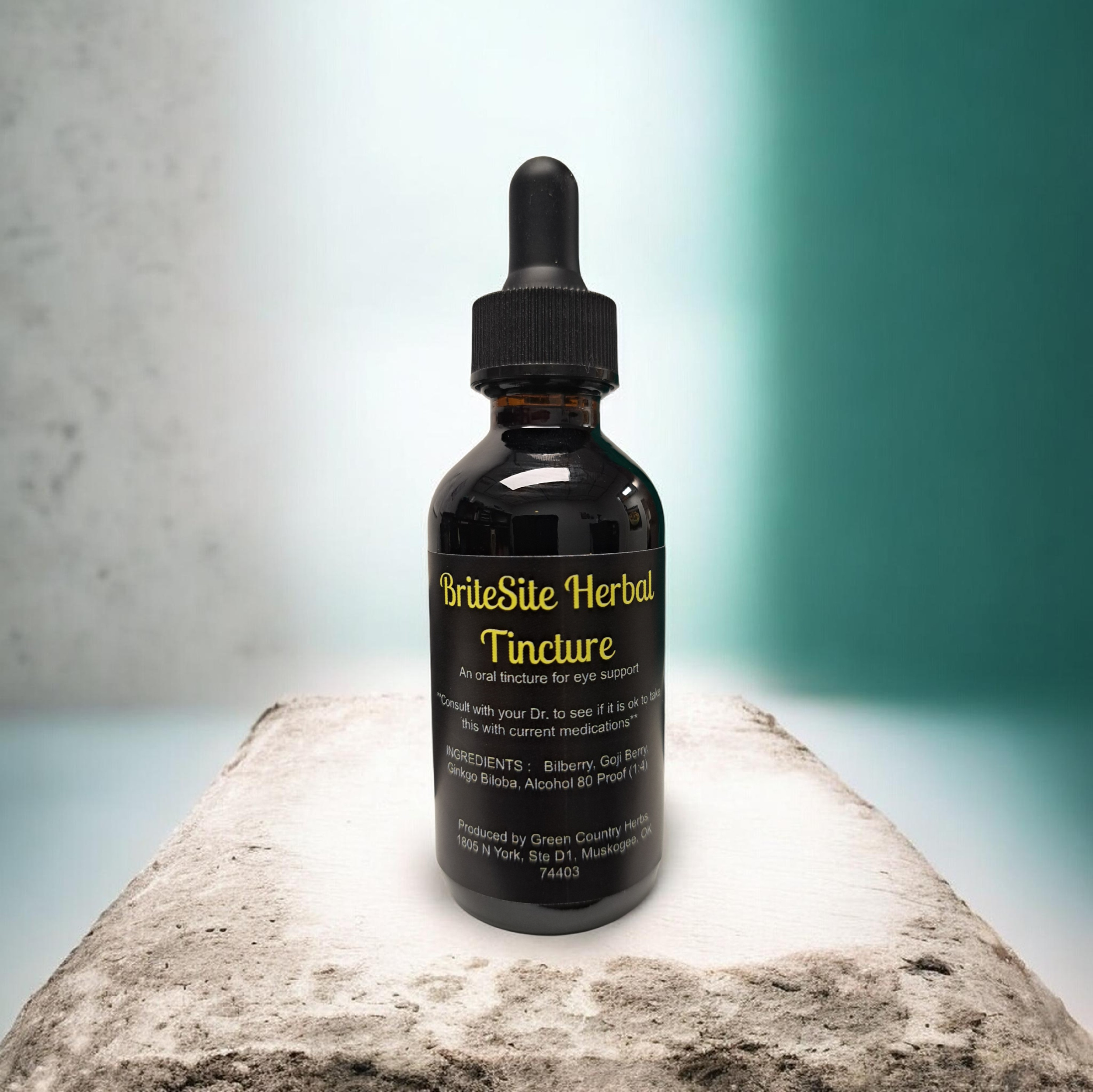 BriteSite Eye Support Tincture | Herbal Vision & Eye Wellness Formula