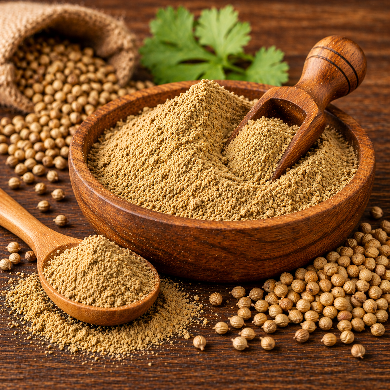 Coriander Seed Powder | Ground Coriander (Coriandrum sativum)