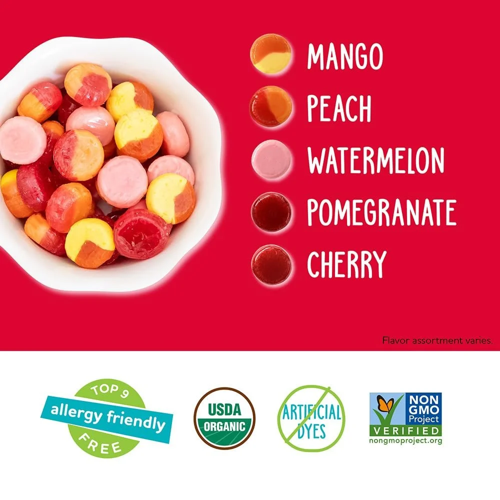 YumEarth Organic Fruit Drops – Allergy Friendly Hard Candy