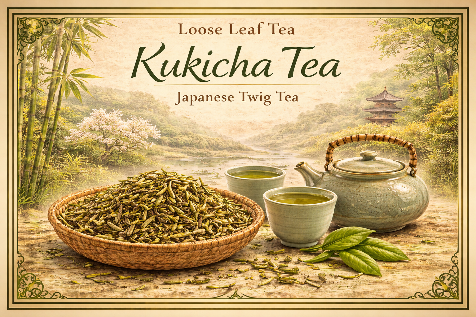 Kukicha Tea | Japanese Twig Green Tea