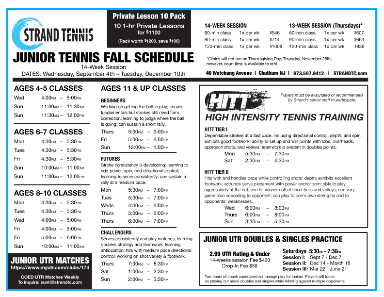 Junior Tennis Clinics Strand Tennis Center junior-tennis-clinics-strand-tennis-center