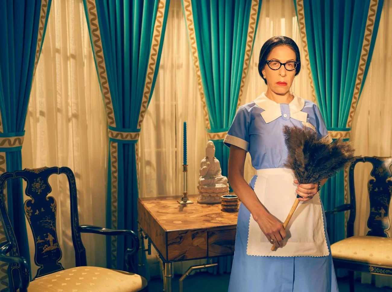 Photo: ©Kurt Iswarienko/FX, Jackie Hoffman as Mamacita, 'FEUD' on FX. (Copy)