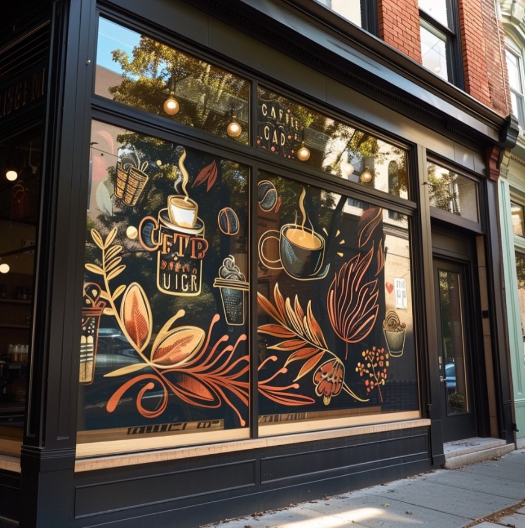 It may be August, but the festive and cozy season is just around the corner! ✨

Are you thinking about the perfect window display for your venue? Let&rsquo;s make it truly unforgettable with our custom window art!

From festive themes to warm, inviti