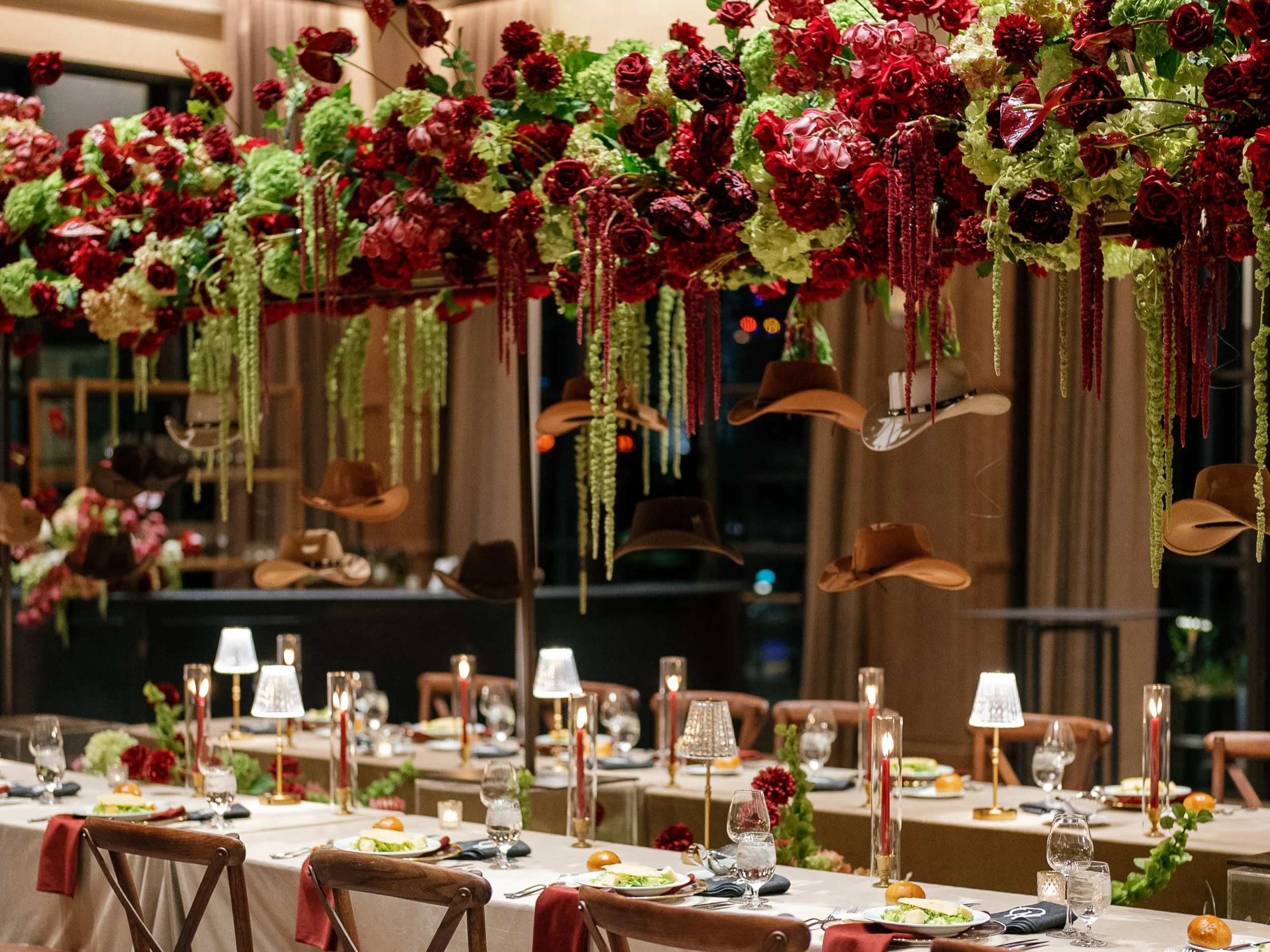 Corporate event floral and decor in Dallas by Belle Decor