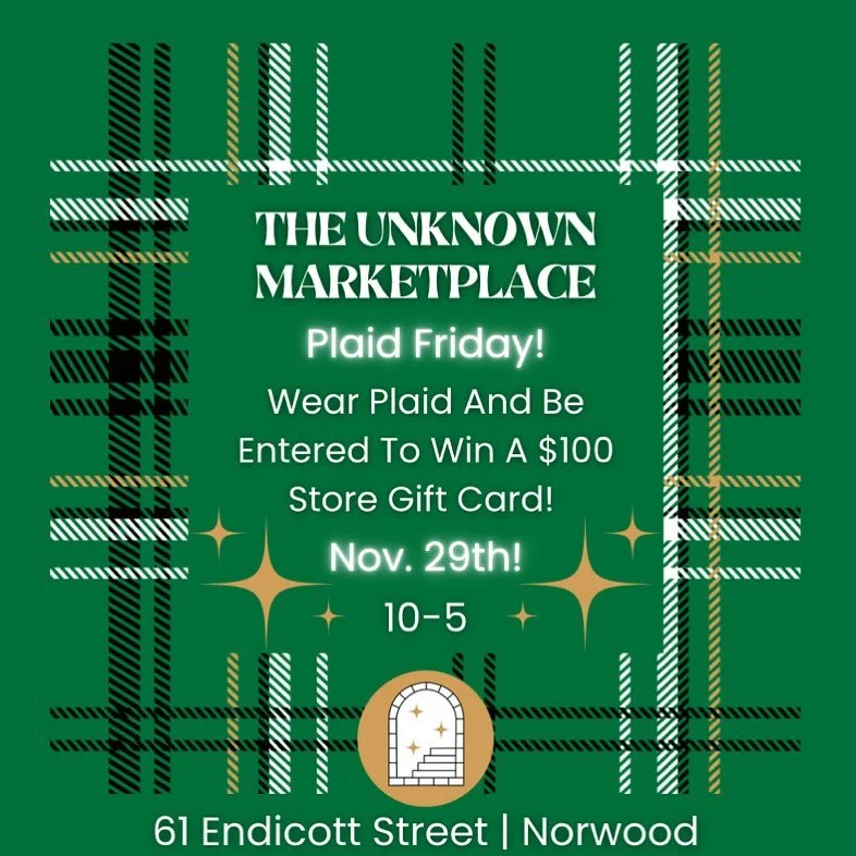 ✨

PLAID FRIDAY!
Perfect Weather For Some PLAID FLANNELS!

✨

Wear Them Today &amp; Be Entered Into A Raffle For A Store Gift Card!!! ✨ $100!!! ✨

✨

PLUS! You Can Avoid Big Box Stores &amp; Support Small Local Business!

#smallbusiness
#blackfriday
