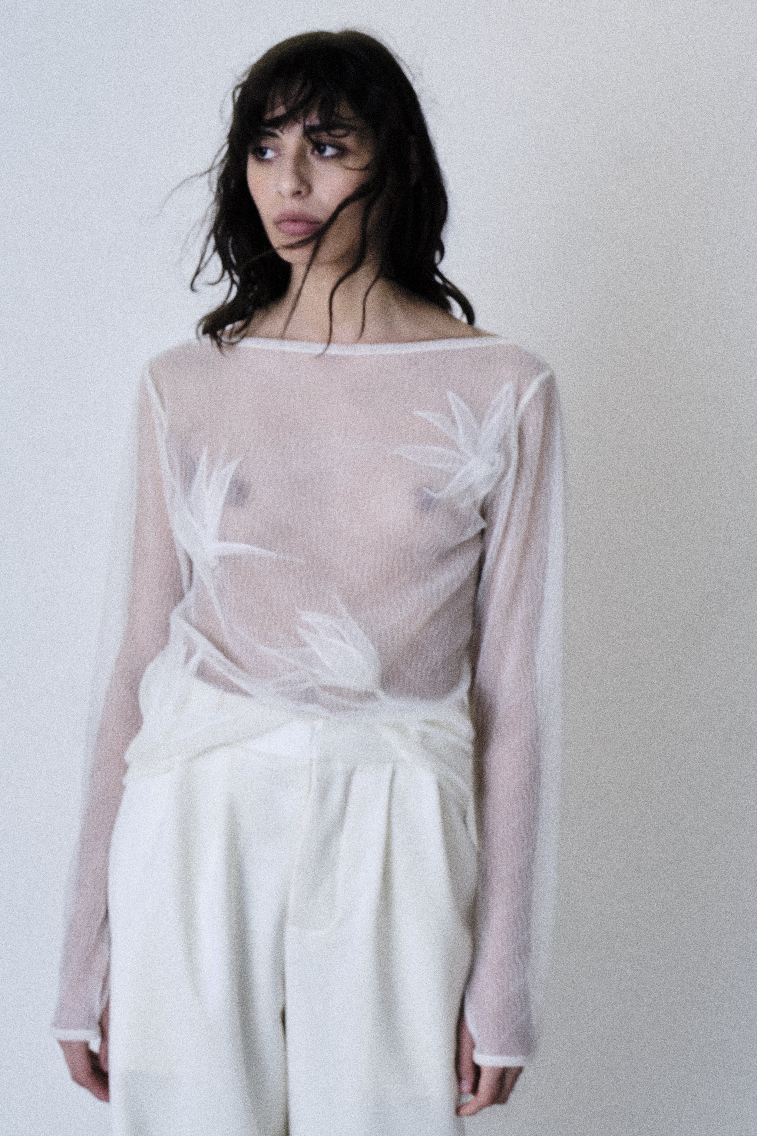 ORIGAMI PLEATED TOP
