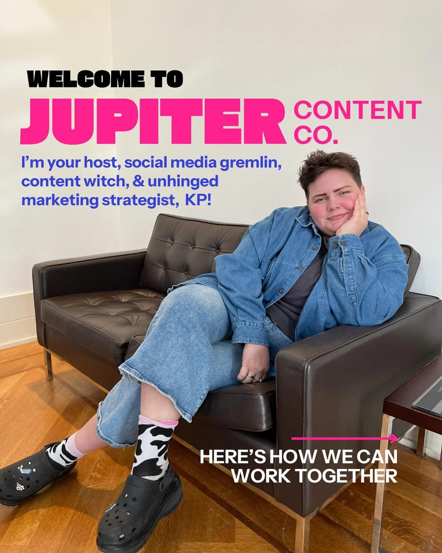 if you are deeply weird, neurodivergent, queer, unhinged, witchy, anti-capitalism, inclusive, or a D. All of the Above business owner&hellip; allow me to introduce myself: I&rsquo;m KP 👋

After a decade in marketing and a lifetime of trying to fit m