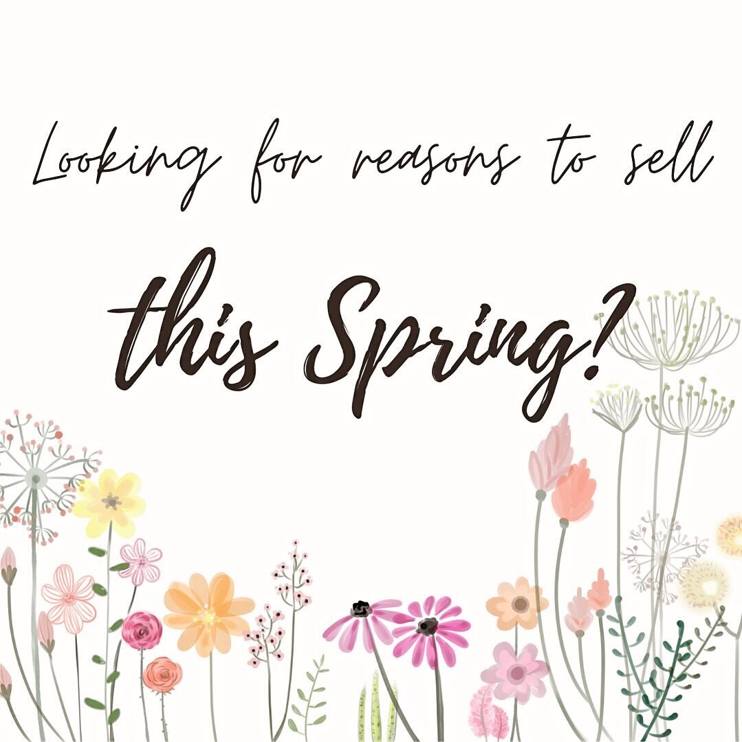 Here&rsquo;s why Spring is the perfect time to sell your home:

1️⃣ Curb Appeal Blossoms: Spring brings vibrant blooms and lush greenery, creating a visually appealing backdrop for your property.

2️⃣ Optimal Lighting: Longer daylight hours showcase 