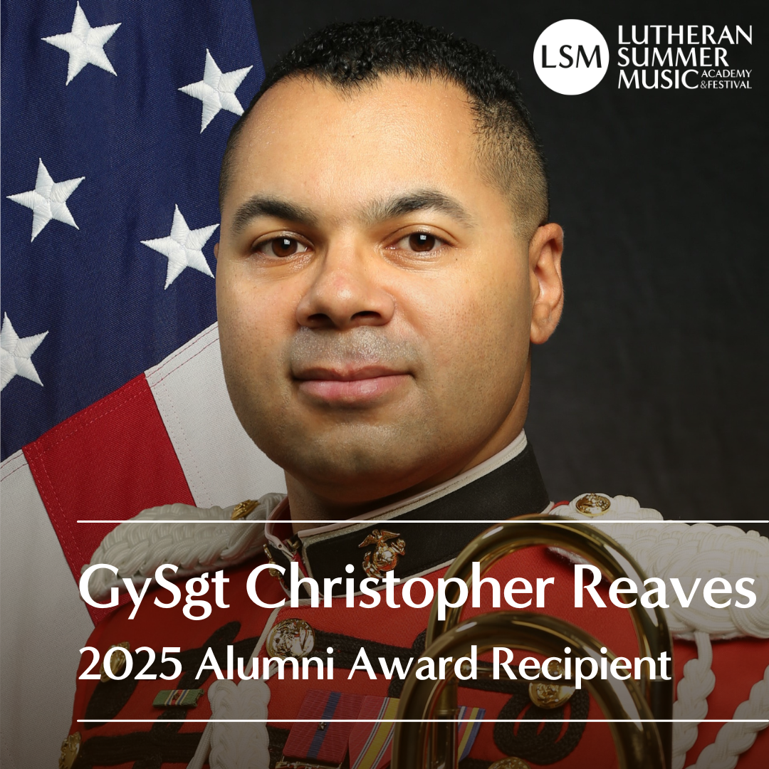 Gunnery Sgt. Christopher Reaves, 2025 Alumni Award Recipient