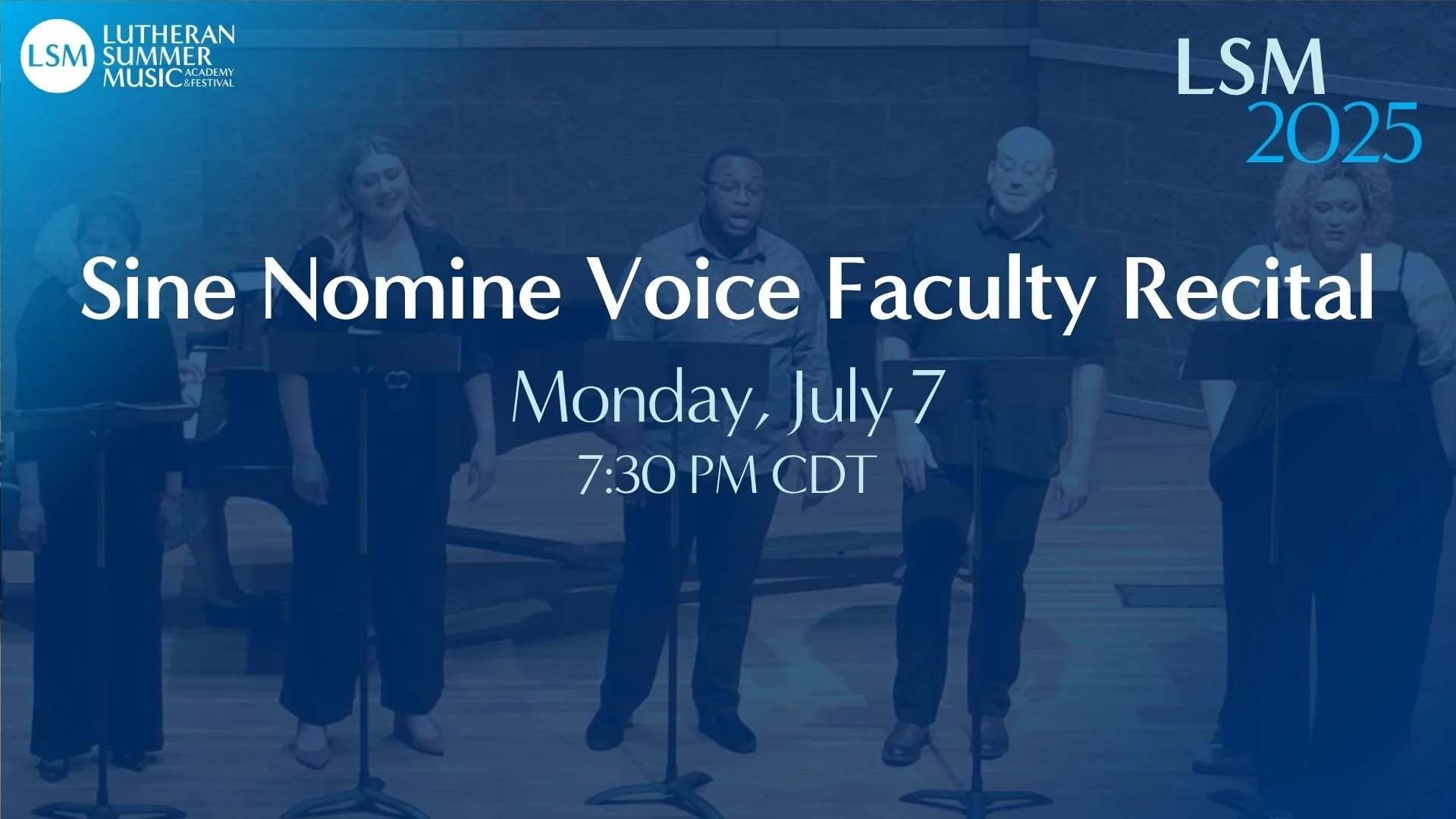 Sine Nomine Voice Faculty Recital | July 7, 2025