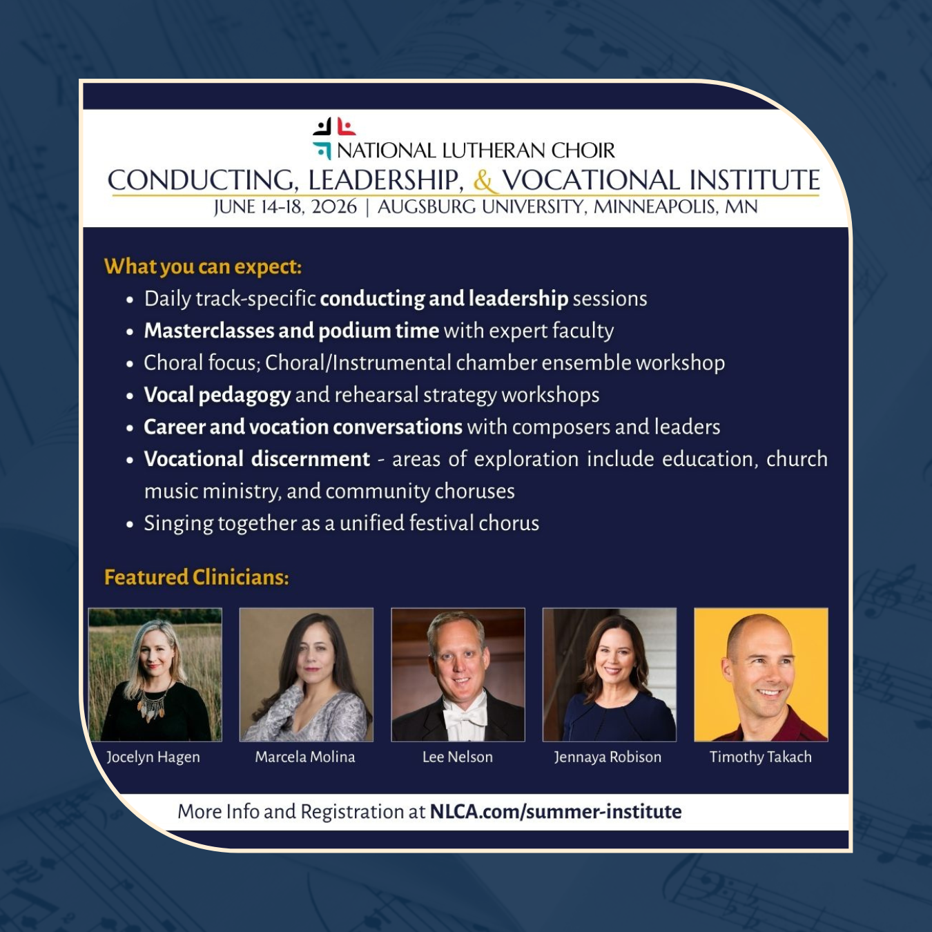 NLC Summer Institute Offers Discount to LSM Community 