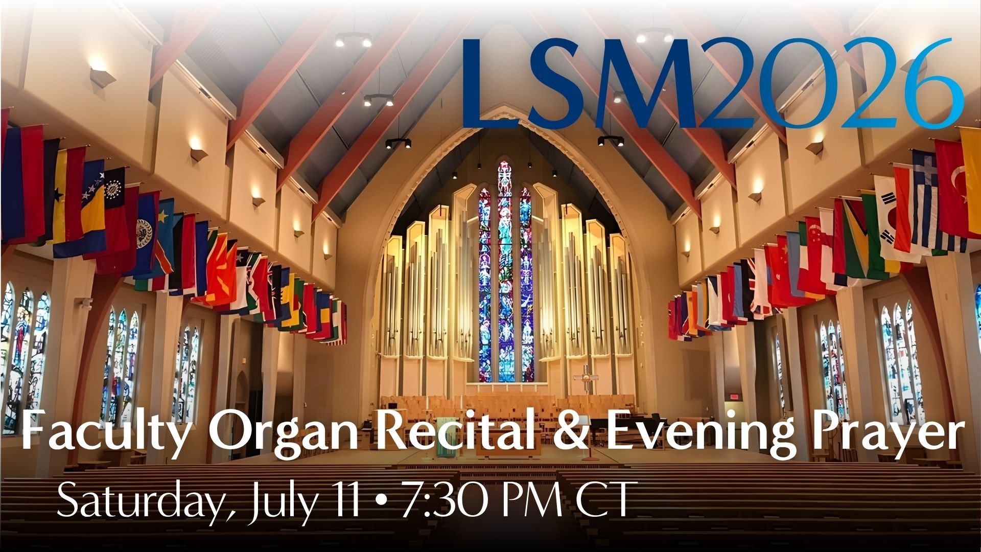 Faculty Organ Recital &amp; Evening Prayer