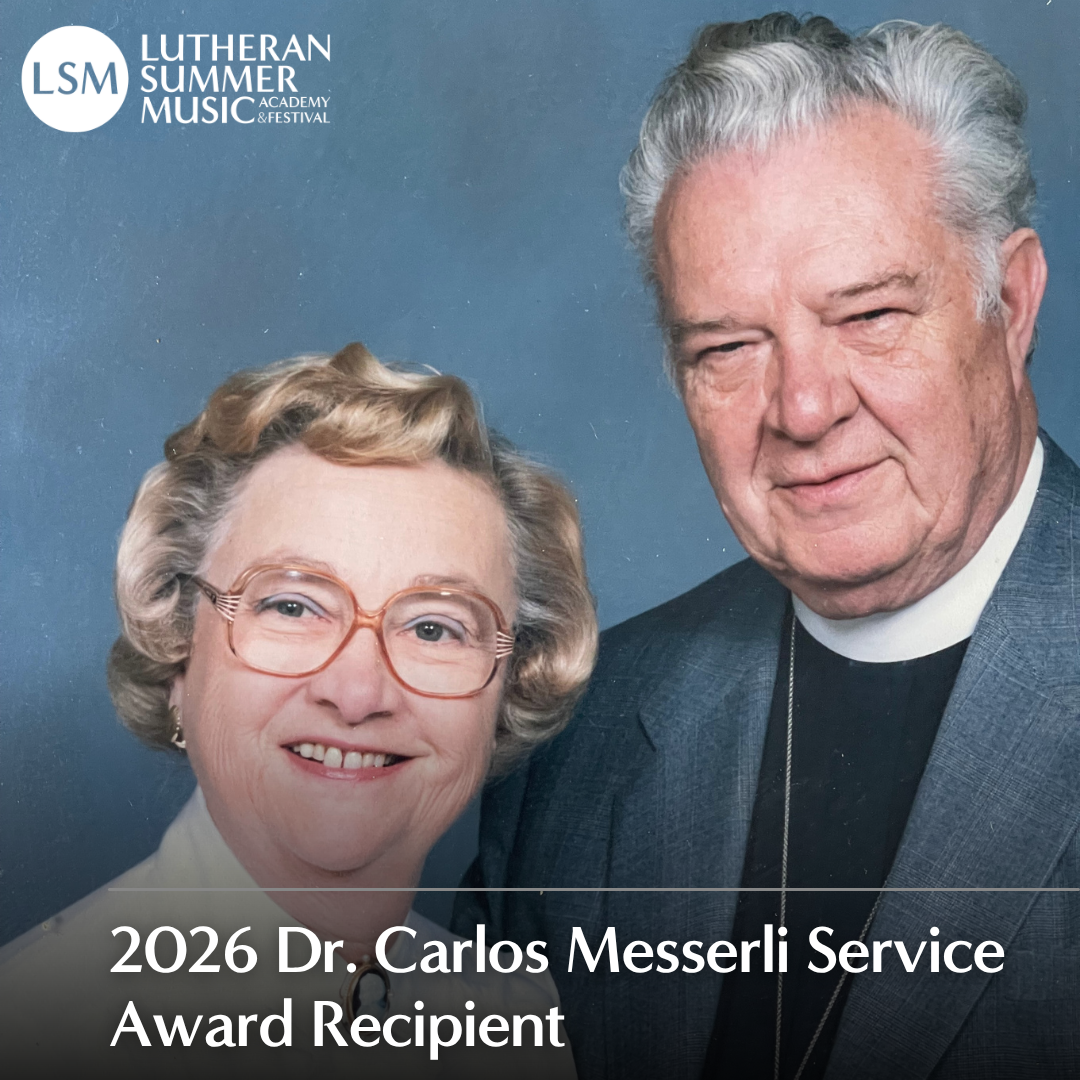 LSM Honors Rev. Ewald Mueller and Joan Mueller with 2026 Dr. Carlos Messerli Service Award
