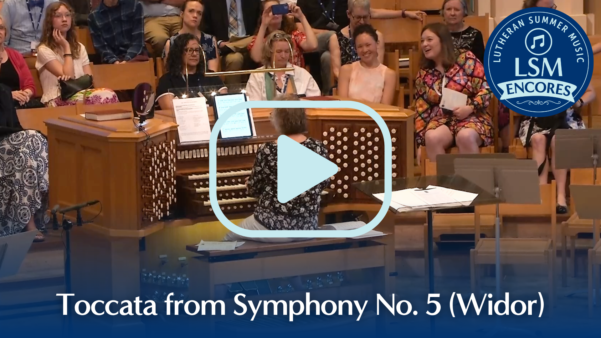 Toccata from Symphony No. 5 by Charles-Marie Widor, performed by Dr. Catherine Rodland