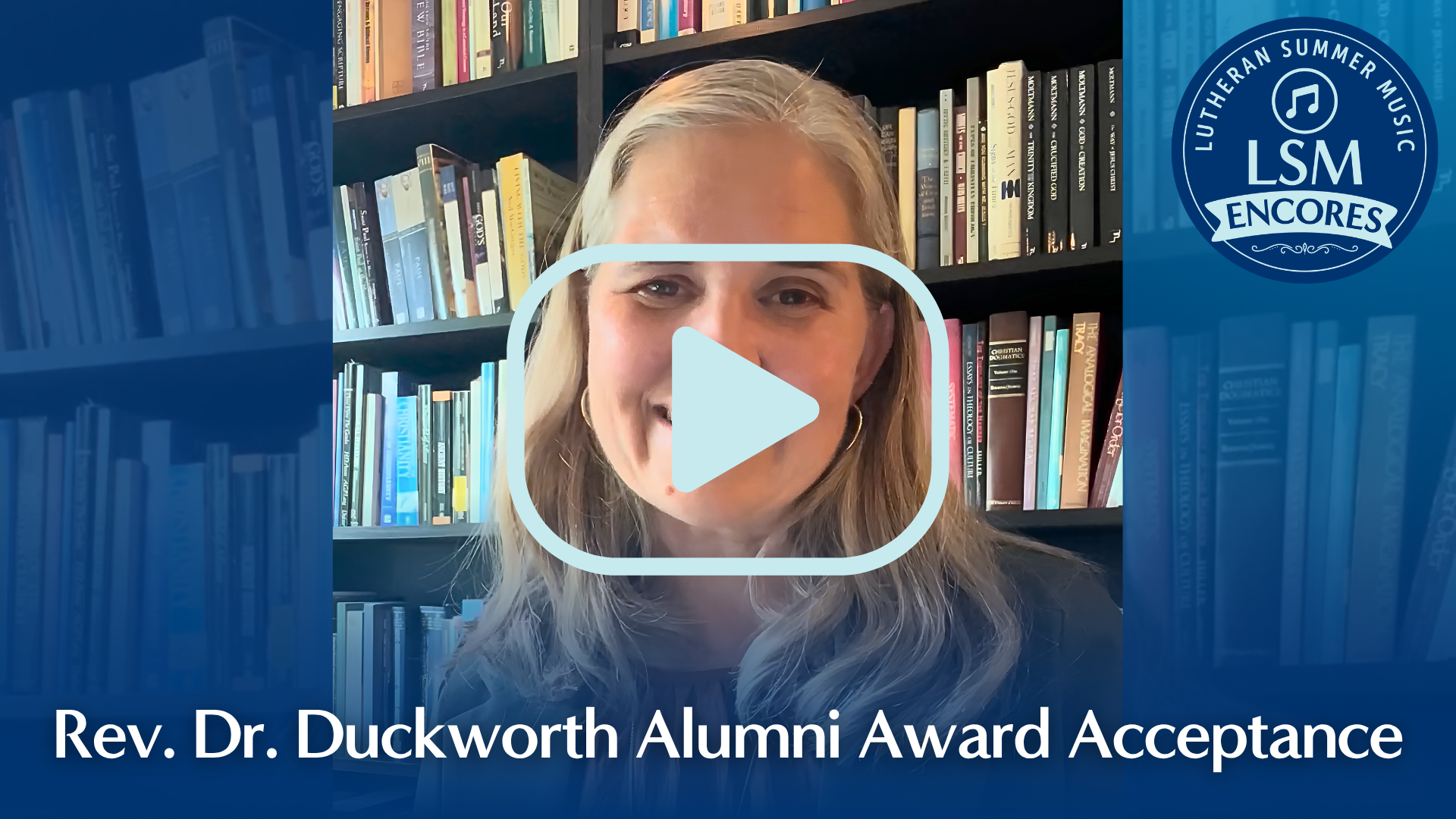 Rev. Dr. Jessicah Krey Duckworth LSM 2026 Alumni Award