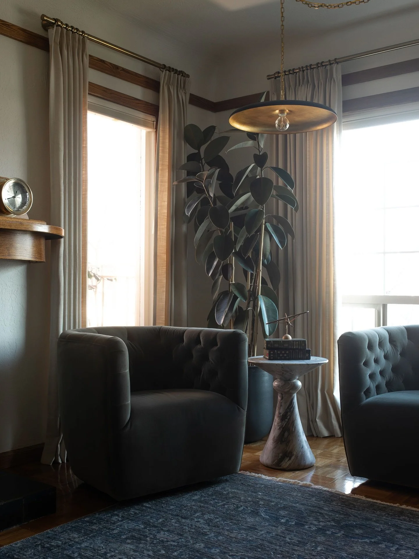 Install day hits different when it carries this much weight.

We were asked to transform an 1890s townhome law office into something warm, tailored, and deeply welcoming &mdash; without losing the legacy woven into its walls.

None of this happens by