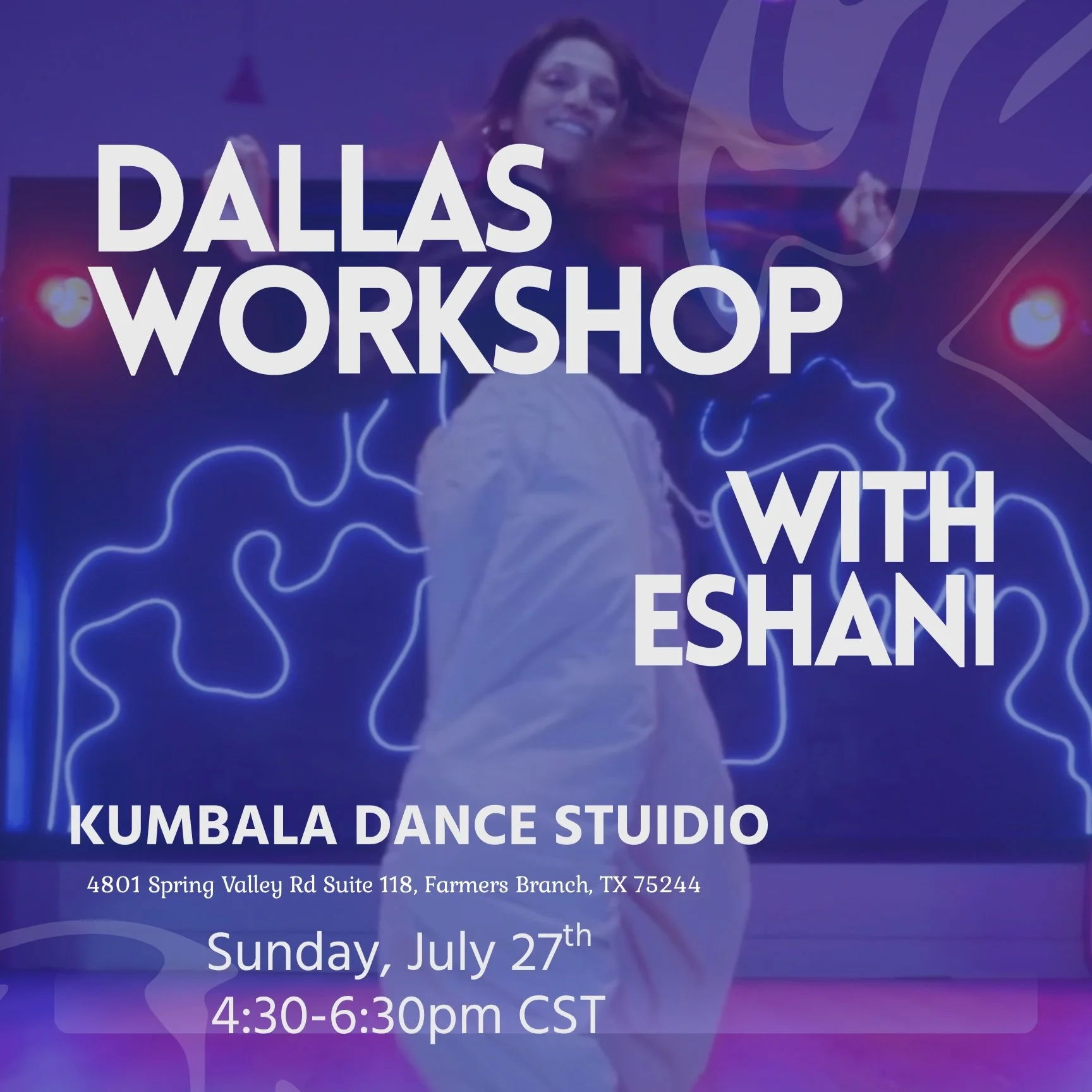 Dallas | Fusion Workshop With Eshani