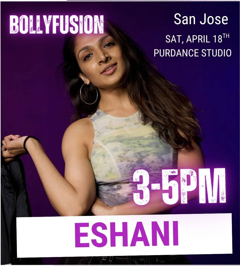 San Jose | BollyFusion with Eshani | Sat, April 18th at 3pm