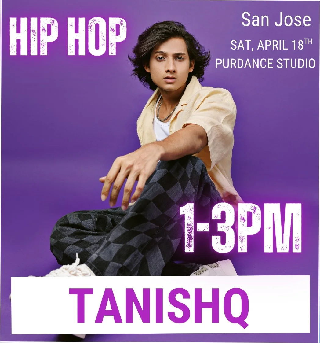 San Jose | Hip Hop with Tanishq | Sat, April 18th at 1pm