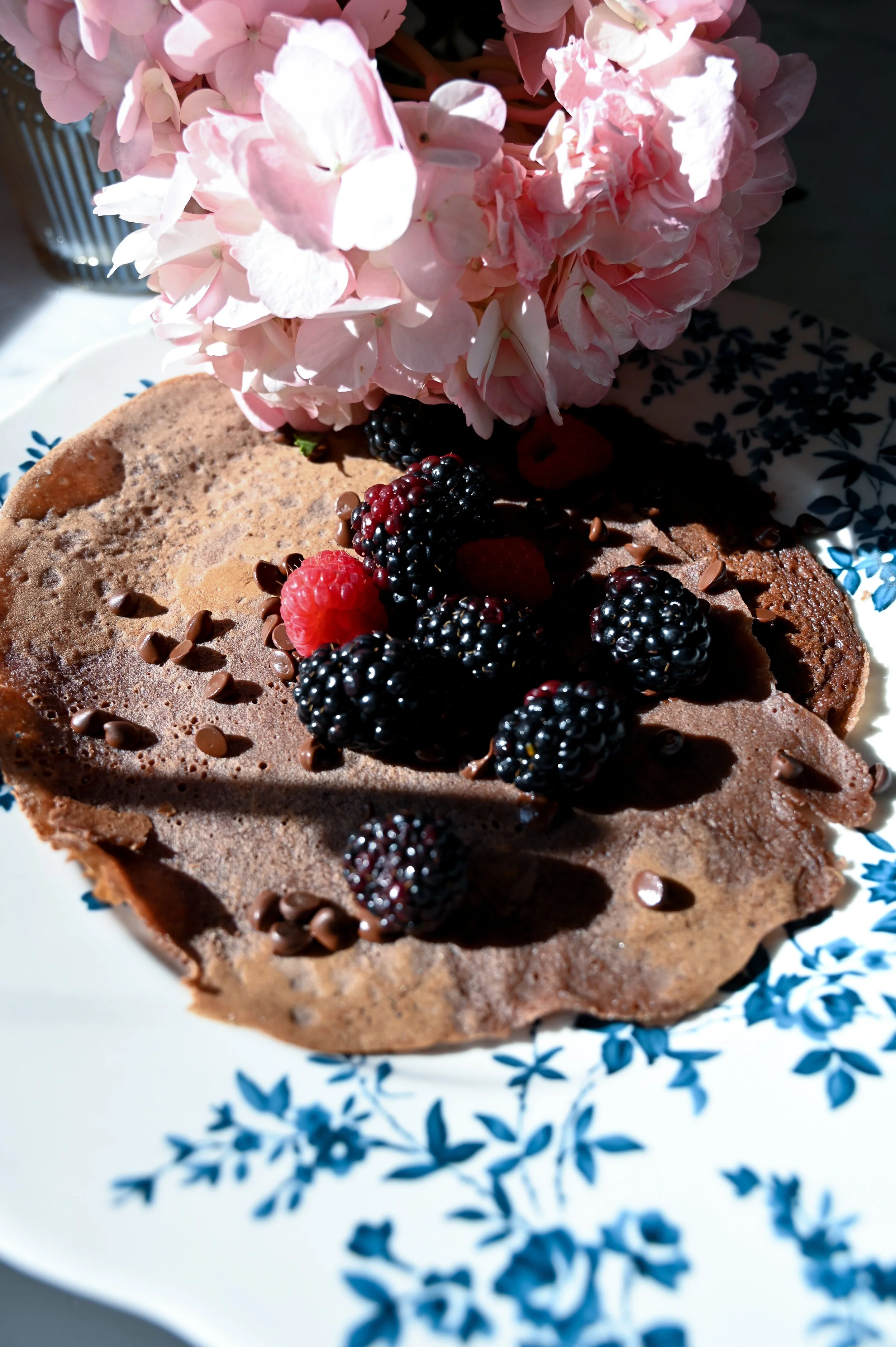 Olympic Inspired Norwegian Cocoa Pancakes