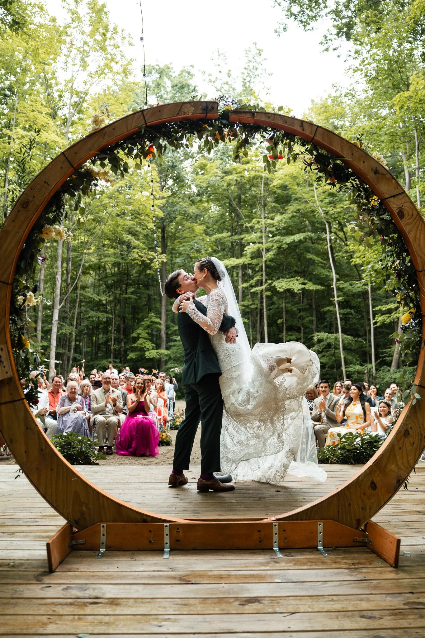 Michigan Forest Wedding Ceremony (Wind & Waves Media) - Off Map Glamping, South Haven, MI-76.jpg
