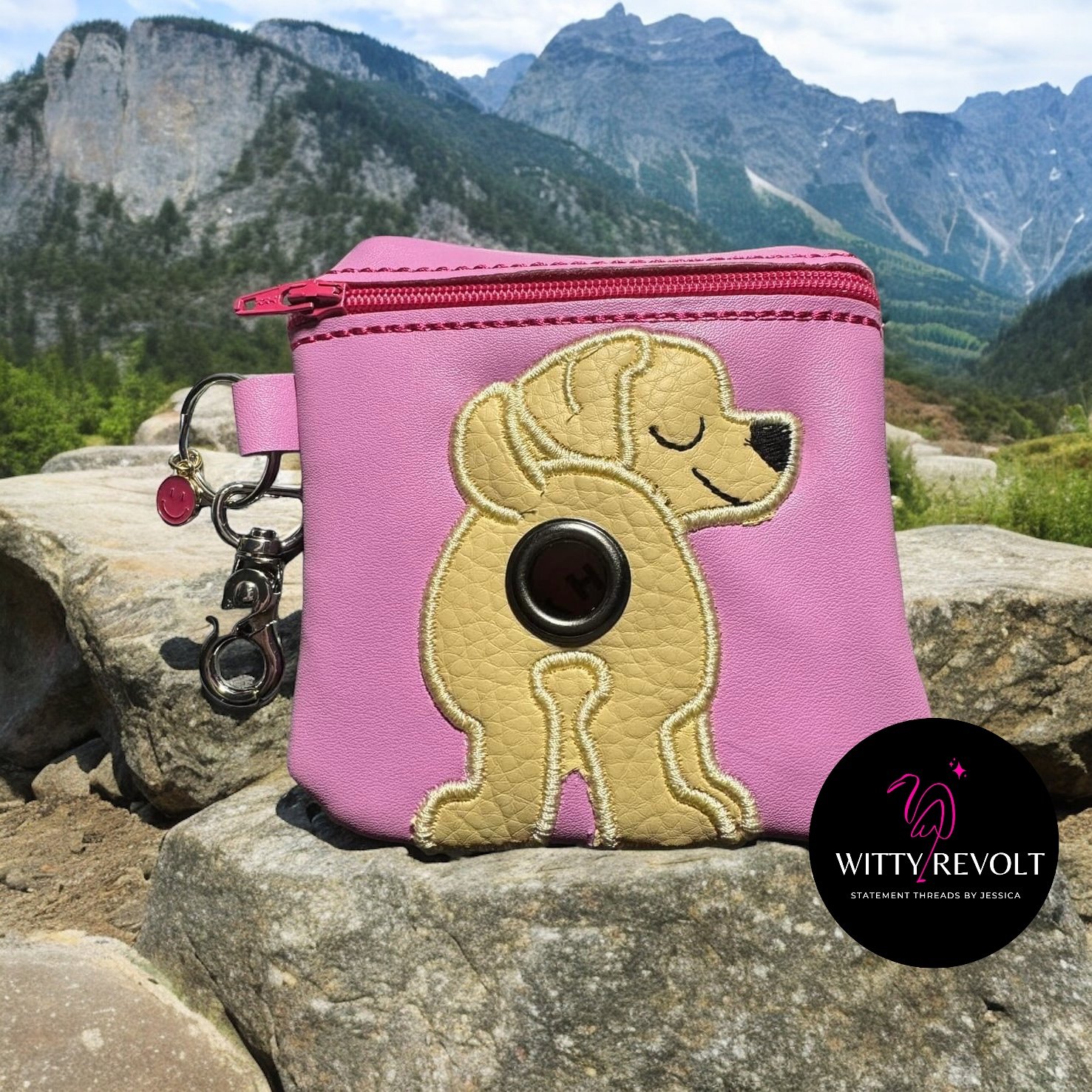 Golden Retriever Dog Poo Bag