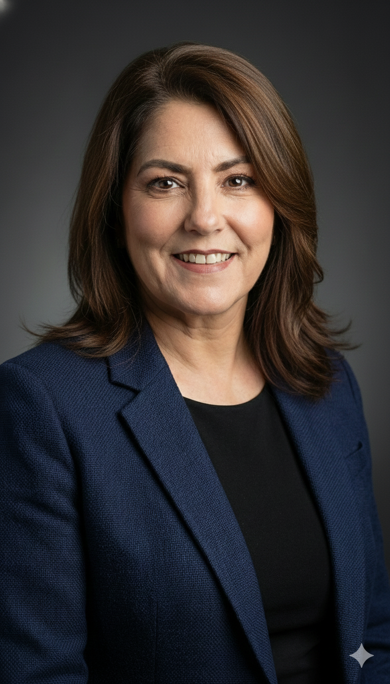 Calculadora de oficina blanca en fondo amarillo