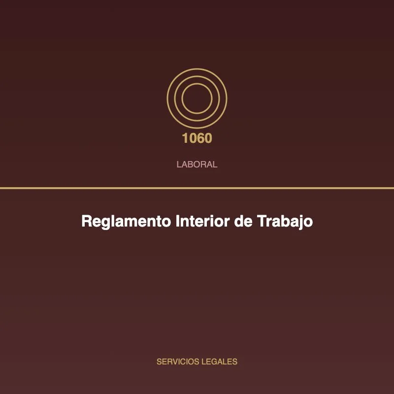 Reglamento Interior de Trabajo