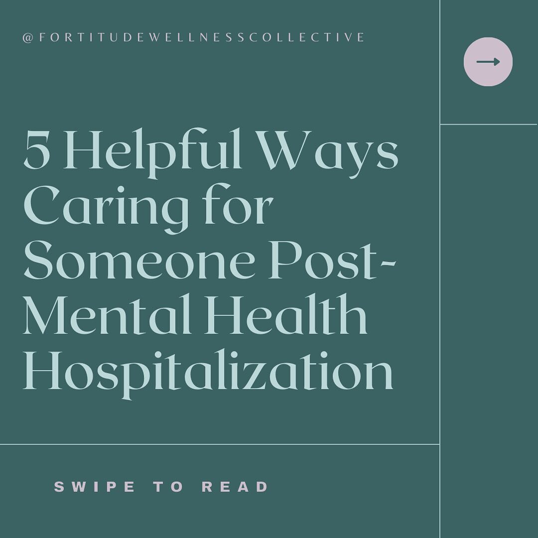 💚✨ Supporting our loved ones on their healing journey 🌱 
5 helpful ways to care for someone post-mental health hospitalization. Let's spread awareness this #mentalhealthawarenessmonth 🧠💕 
Join us in the conversation 🗨️ 
&bull;
&bull;
&bull;

#Yo
