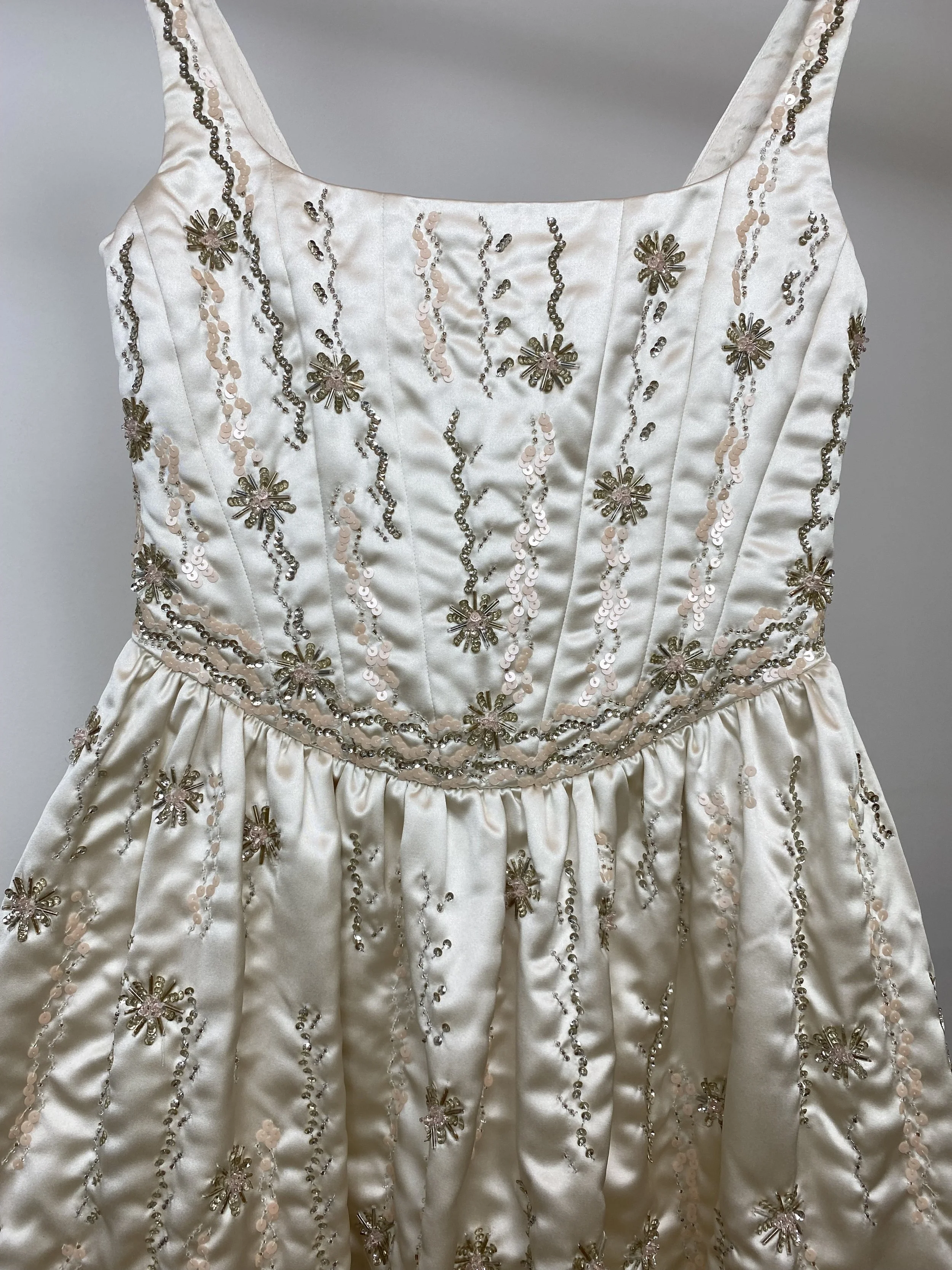 LoveShackFancy mini dress - detail front