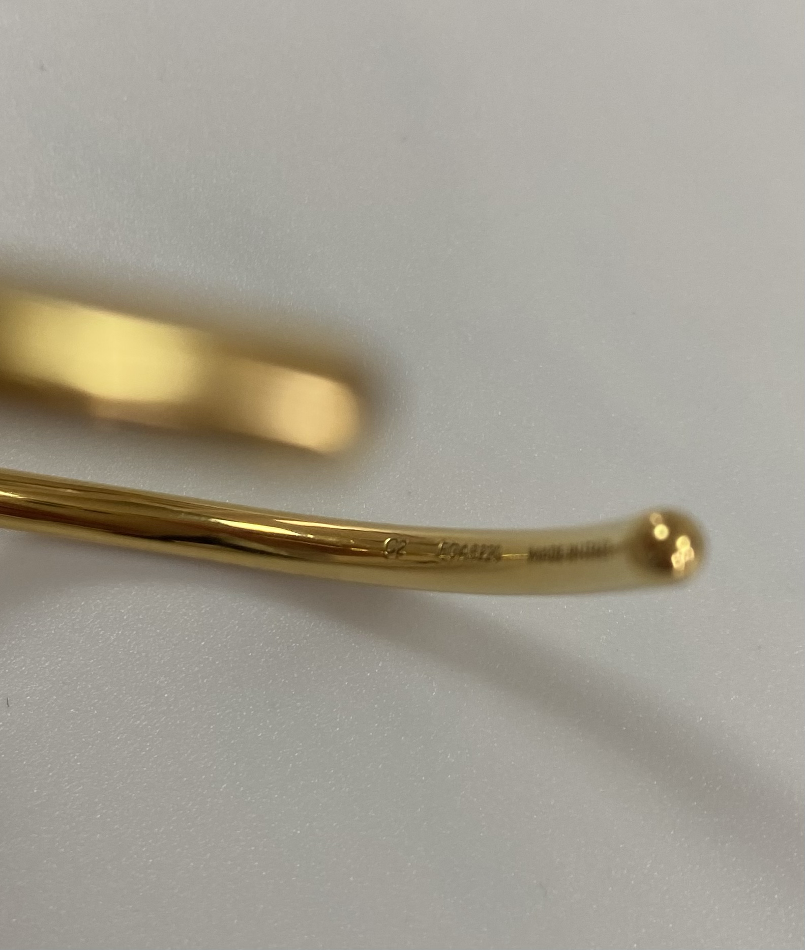 Celine knot bracelet - preloved closeup