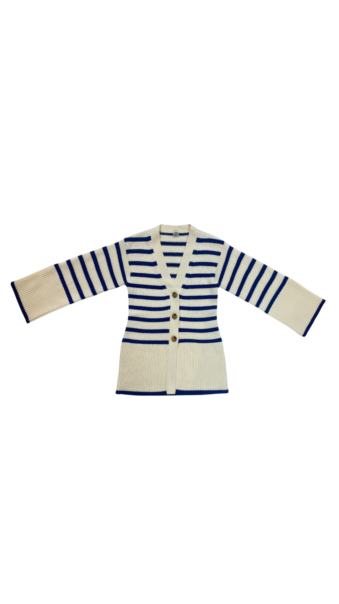 Toteme Striped Cardigan - preloved main