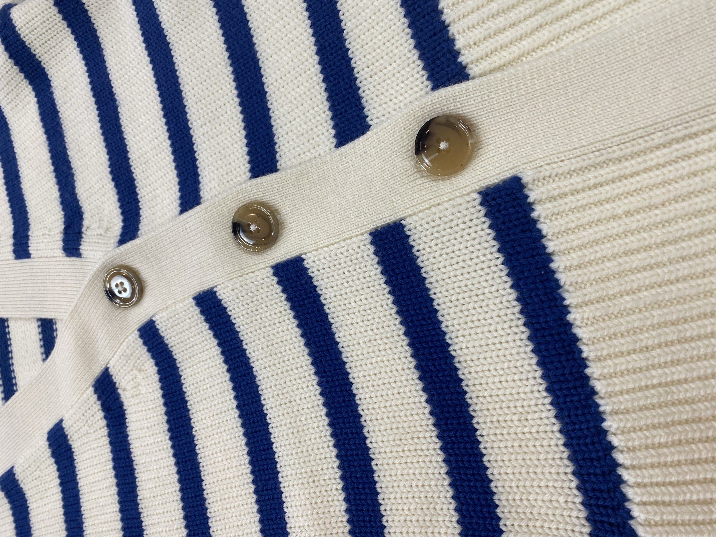 Toteme Striped Cardigan - detail