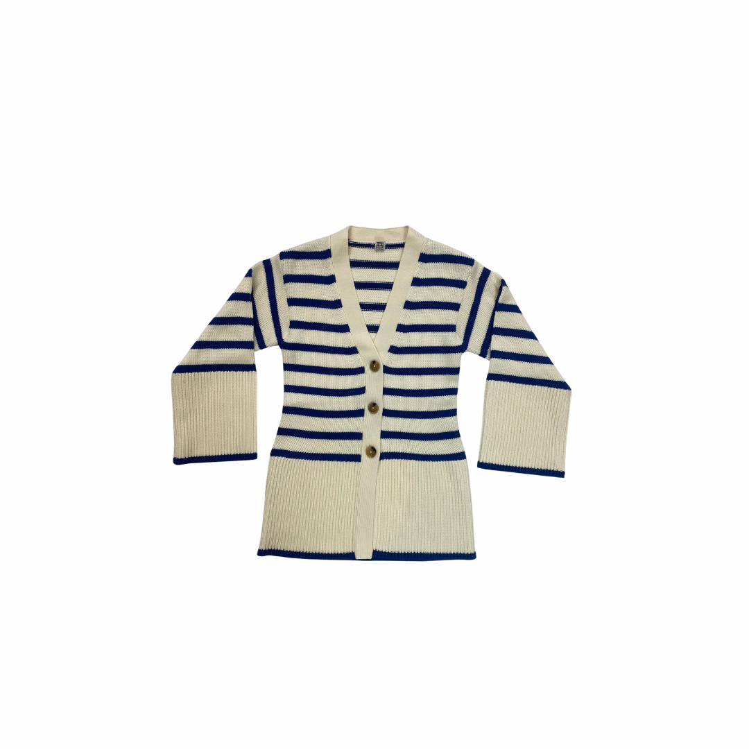 Toteme Striped Cardigan - preloved