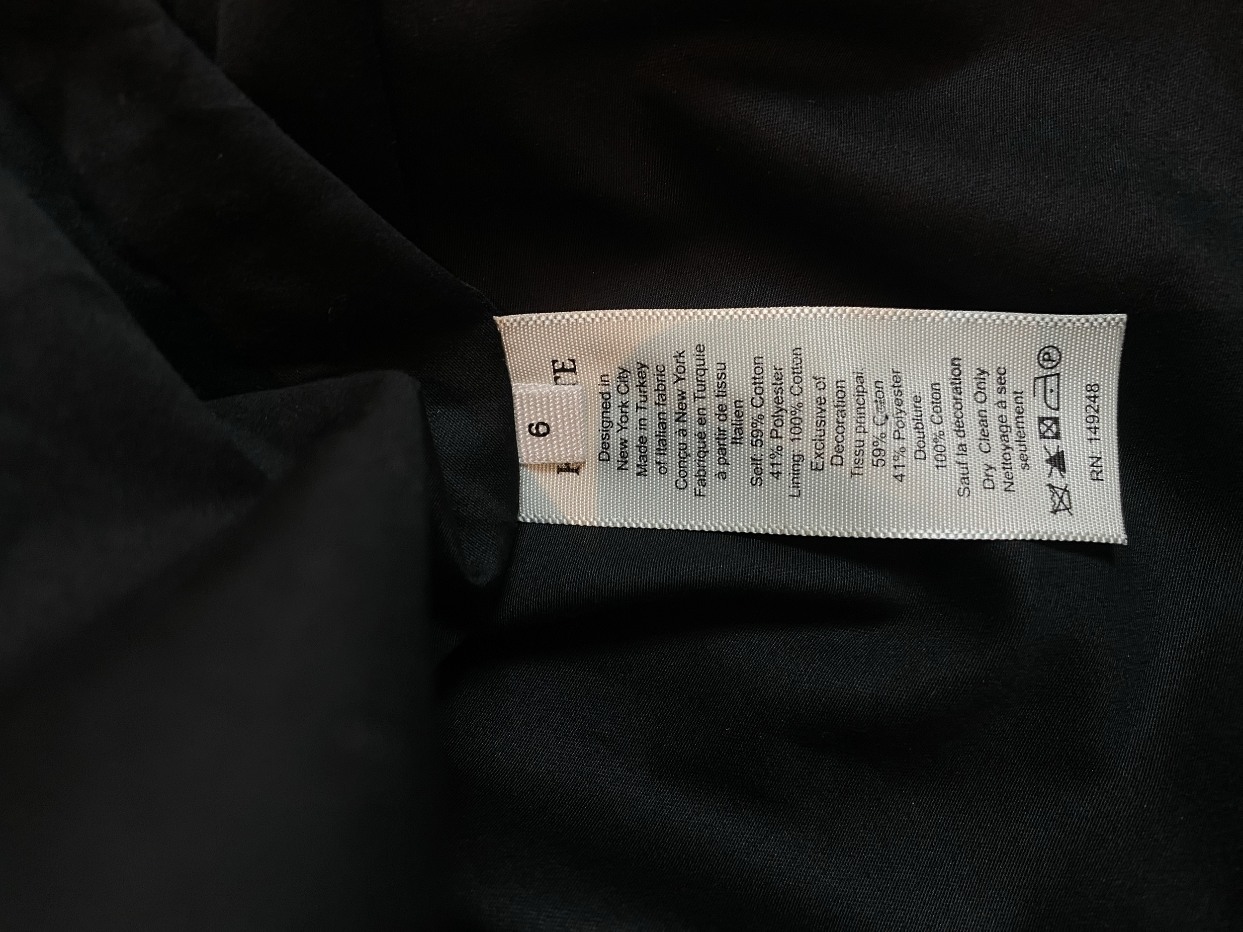 Khaite gingham dress - wash labels