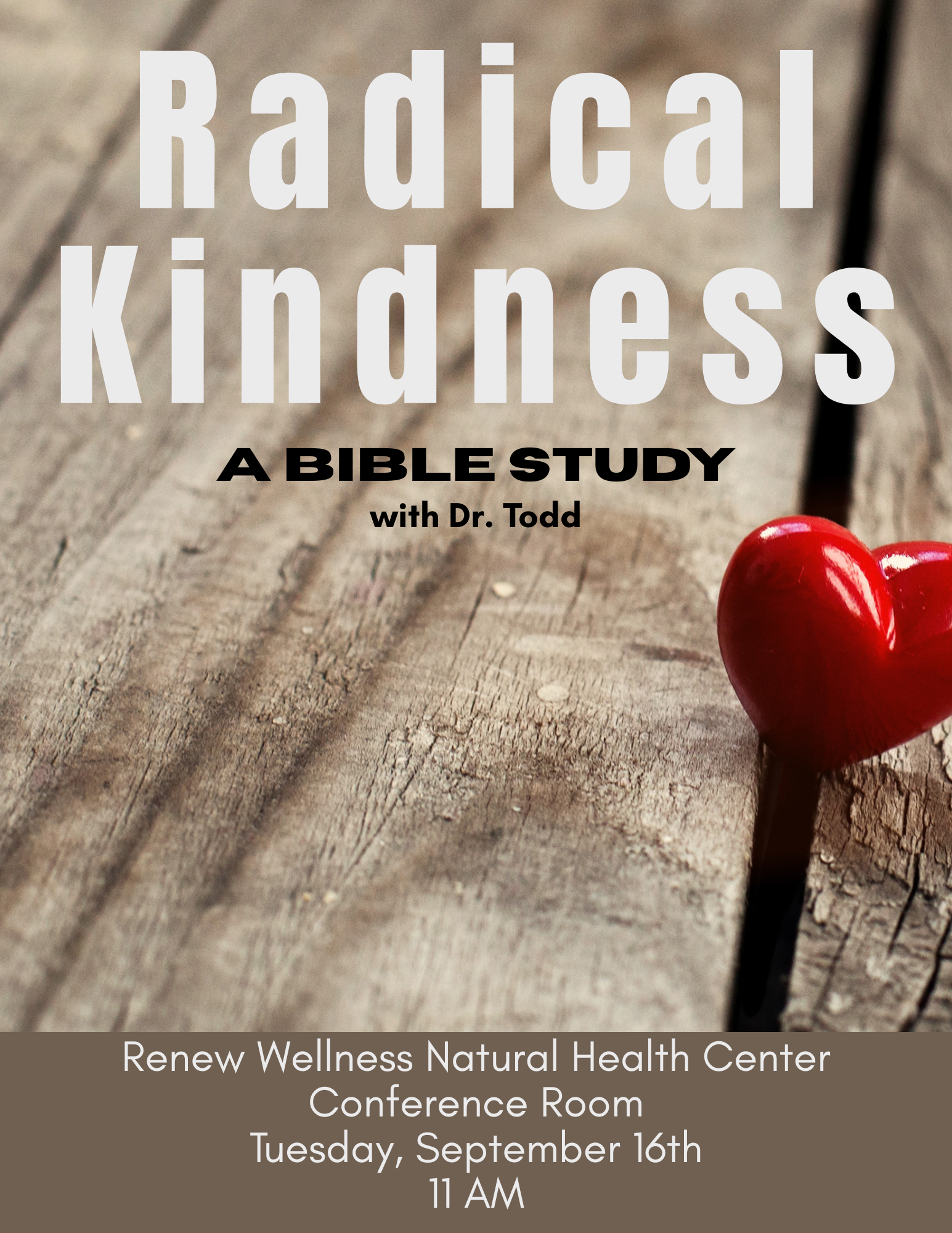 Bible Study: Radical Kindness